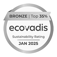 Bronze 2025 ecovadis Sustainability Rating